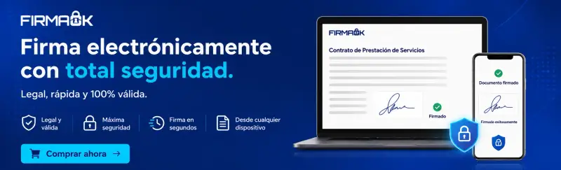 FirmaOK — Obtén tu firma electrónica 100% en línea